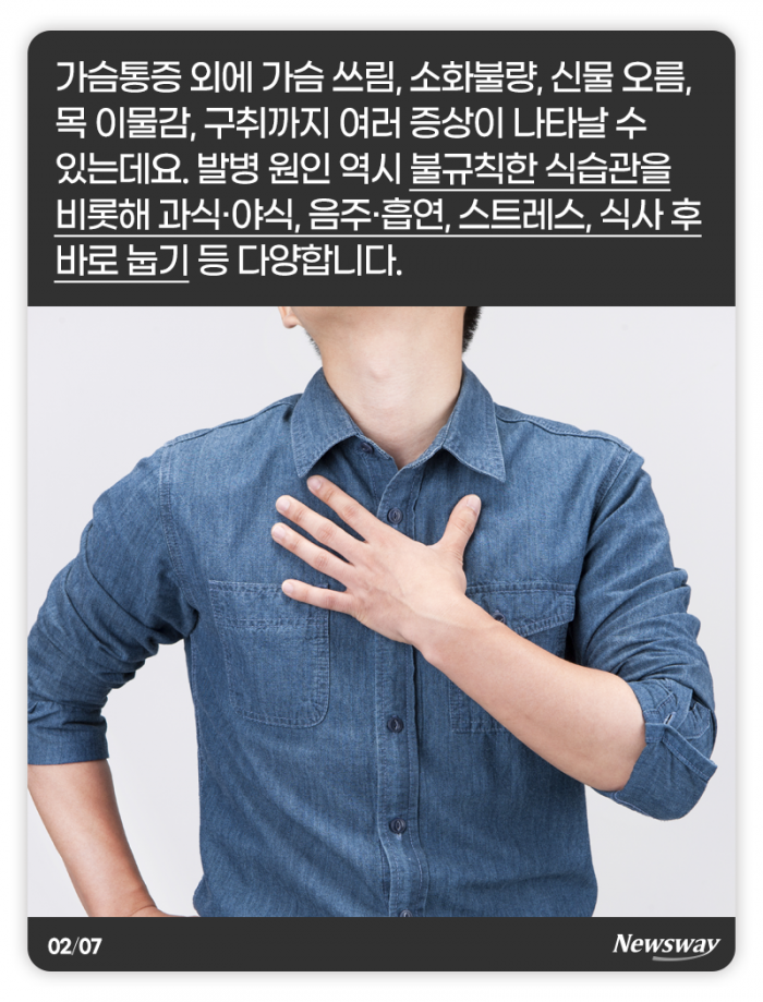 역류성식도염에 좋은 음식, 나쁜 음식 기사의 사진
