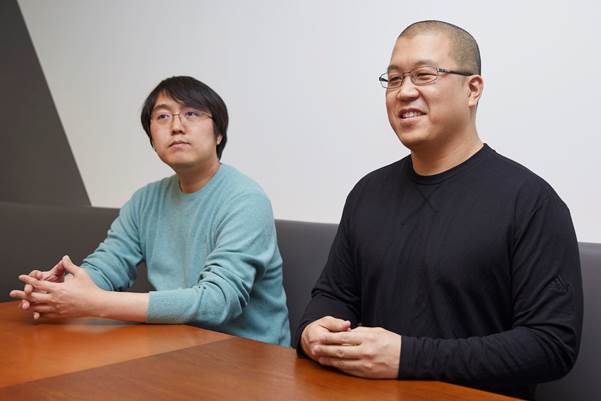 좌측부터 이찬 대표, 신정훈 개발 디렉터(사진-넥슨 제공)
