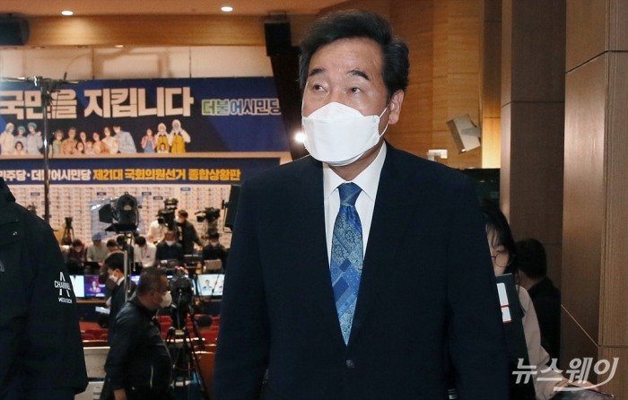 이낙연 더불어민주당 상임 선대위원장. 사진=이수길 기자 leo2004@newsway.co.kr