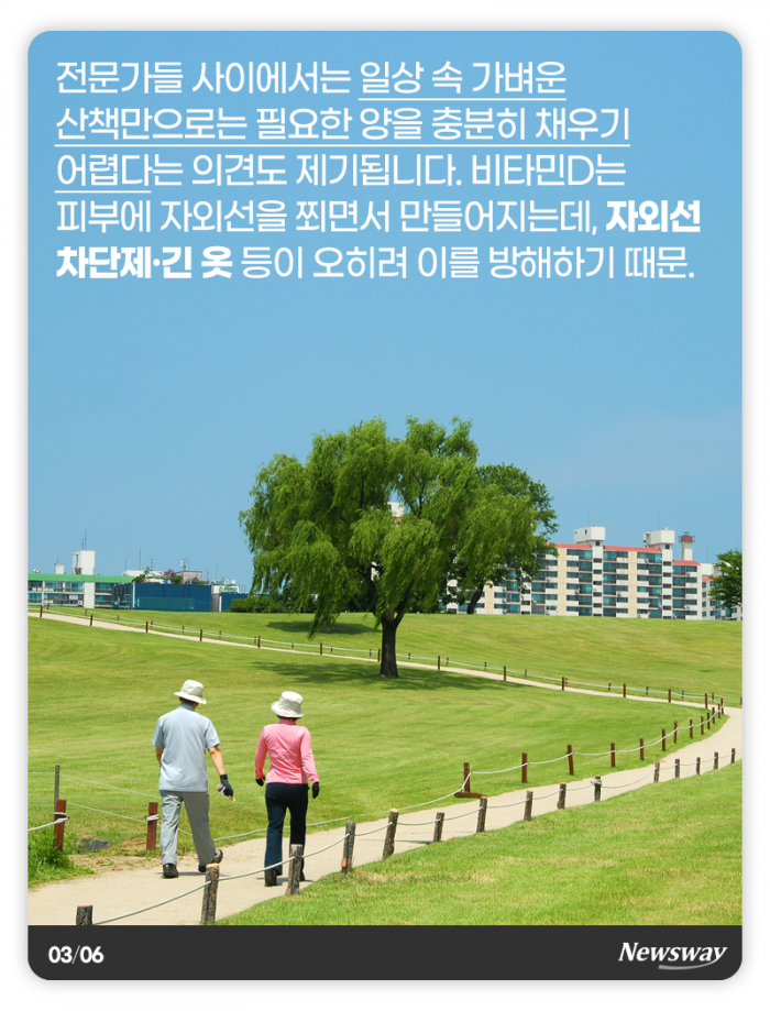 점심 후 짧은 산책으로 비타민D 충전 끝? 기사의 사진
