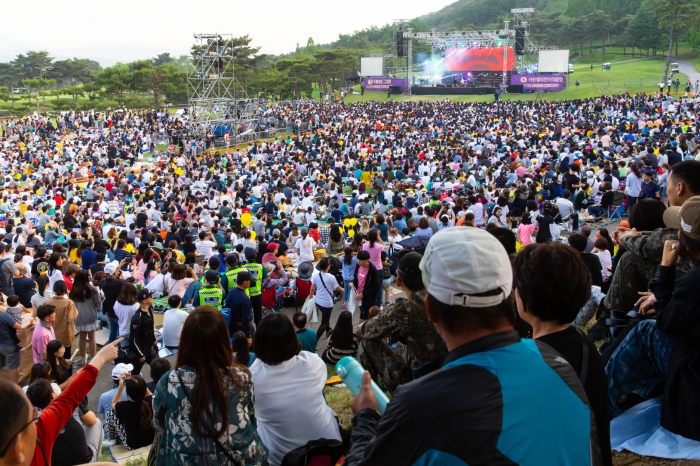 서원밸리그린콘서트 행사 모습. 사진=대보그룹 제공
