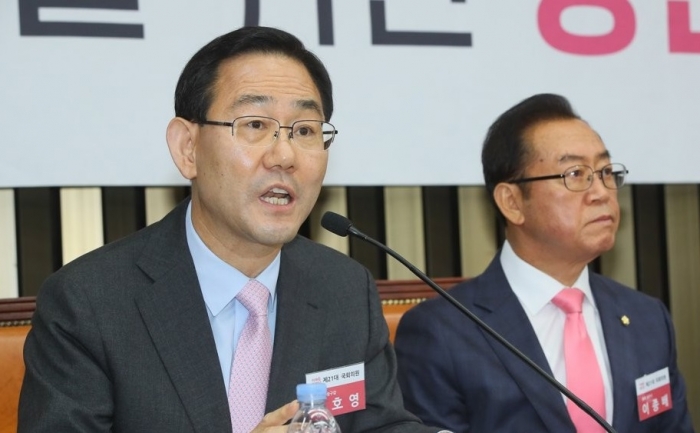 주호영 미래통합당 신임 원내대표. 사진=연합뉴스 제공