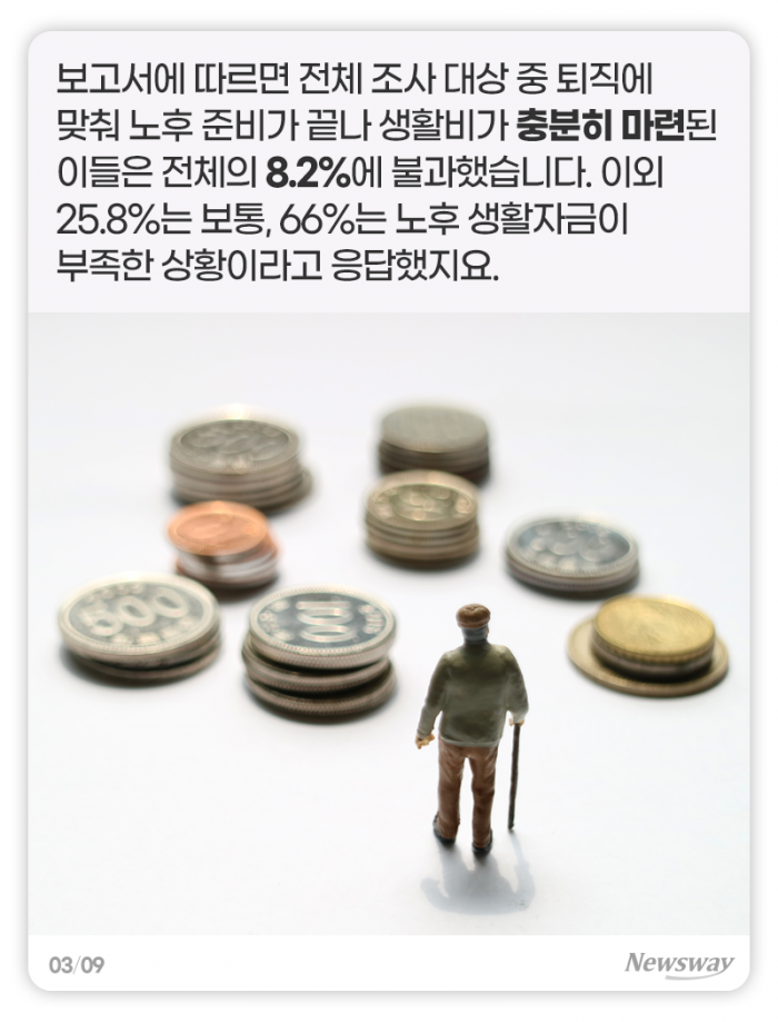 노후 걱정 없는 생활비는 월 ‘308만원’···어디서 나올까 기사의 사진