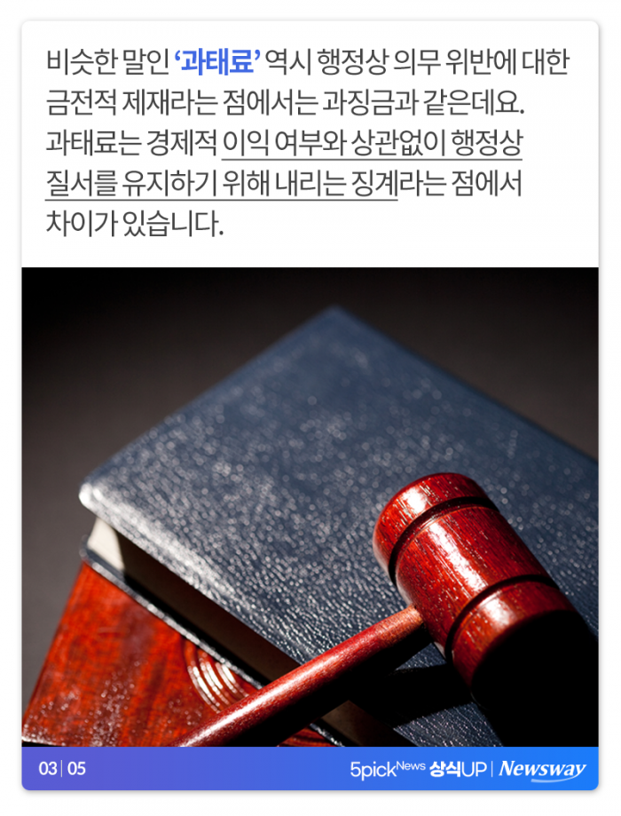 과징금, 과태료, 과료, 벌금···무슨 차이? 기사의 사진