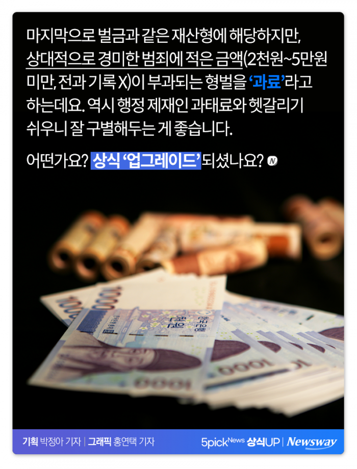 과징금, 과태료, 과료, 벌금···무슨 차이? 기사의 사진