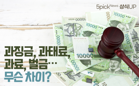 과징금, 과태료, 과료, 벌금···무슨 차이?