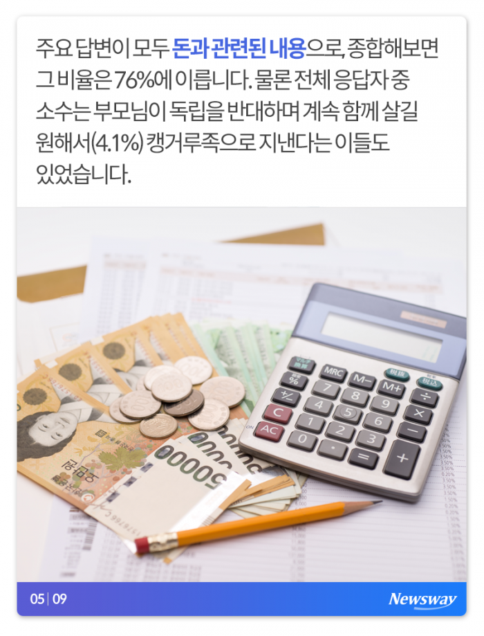 열심히 살았지만 어쩌다 보니 아직 ‘캥거루’입니다 기사의 사진