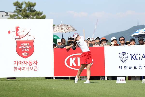 한국여자오픈은 대한민국 한국 여자 골프를 대표하는 수많은 선수들을 배출해온 역사와 권위를 자랑하는 골프 대회다. 사진=기아자동차 제공