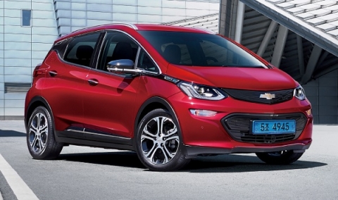 쉐보레 볼트EV, 1시간에 80% 충전 완료···414km 주행가능
