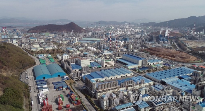 LG화학 여수공장 전경. 사진=연합뉴스 제공