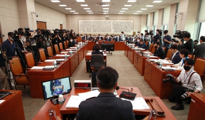 국회 법제사법위원회 전체회의. 사진=연합뉴스 제공