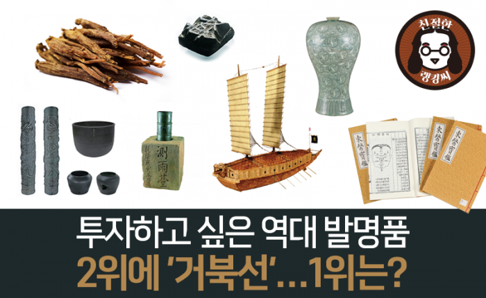 투자하고 싶은 역대 발명품 2위에 ‘거북선’···1위는? 기사의 사진