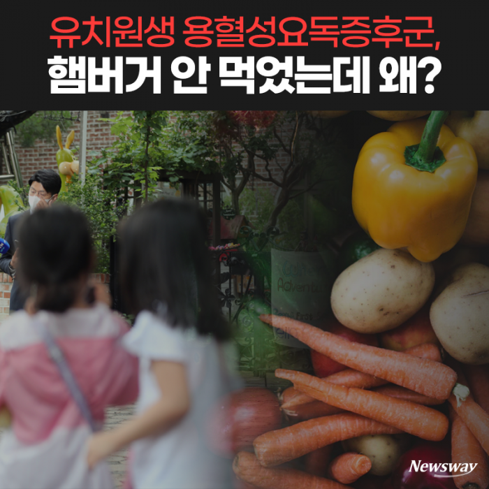 유치원생 용혈성요독증후군···햄버거 안 먹었는데 왜? 기사의 사진