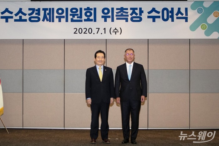 2020 수소모빌리티-<제1회 수소경제위원회>. 사진=이수길 기자 leo2004@newsway.co.kr
