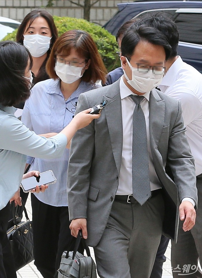 옵티머스자산운용 대표 및 경영진 구속전피의자심문(영장실질심사). 사진=이수길 기자 leo2004@newsway.co.kr