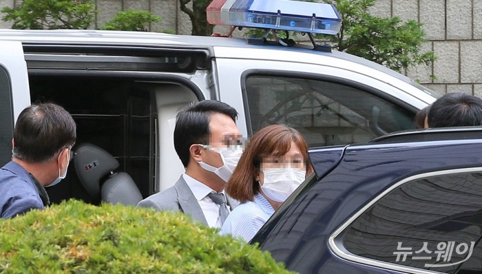 옵티머스자산운용 대표 및 경영진 구속전피의자심문(영장실질심사). 사진=이수길 기자 leo2004@newsway.co.kr