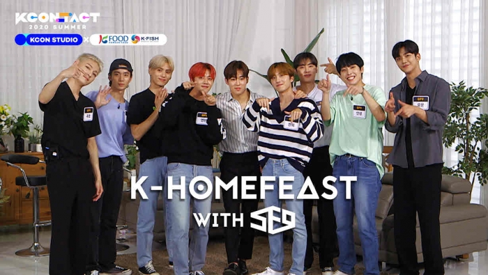 케이콘택트 2020 서머 연계 SF9의 홍보영상 장면