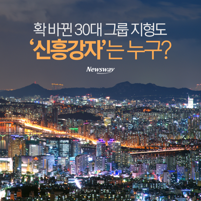 확 바뀐 30대 그룹 지형도···‘신흥강자’는 누구? 기사의 사진