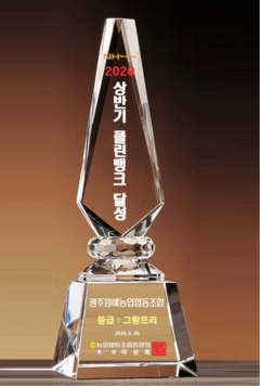 2020 상반기 클린뱅크 인증패 모습