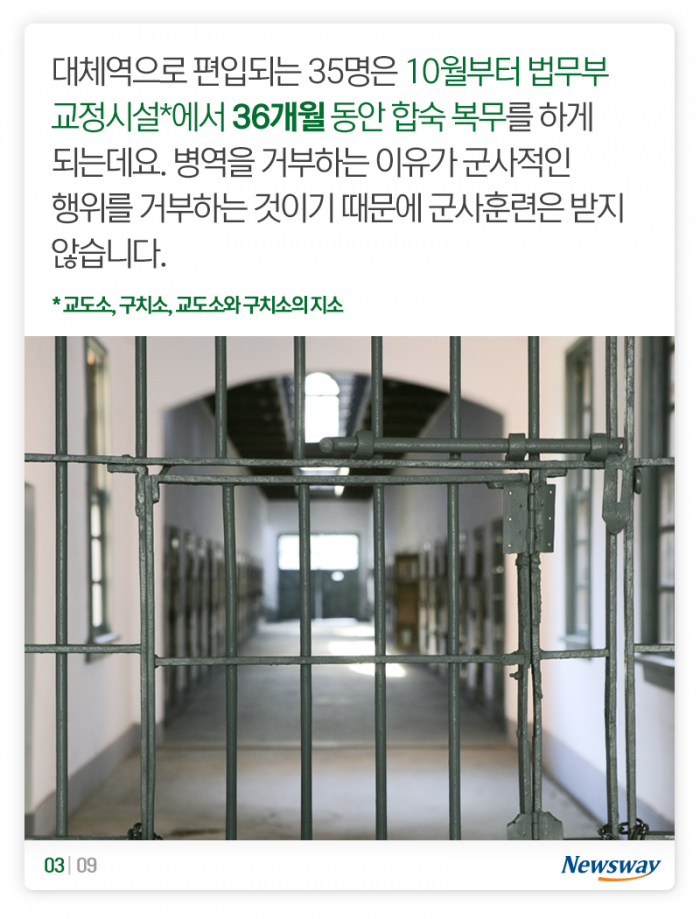 병역거부자들이 ‘양심’을 되찾는 법 기사의 사진