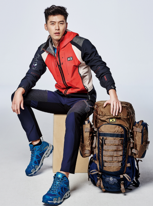 2015년 상반기 K2 광고사진. 사진=현빈 공식홈페이지 캡처.