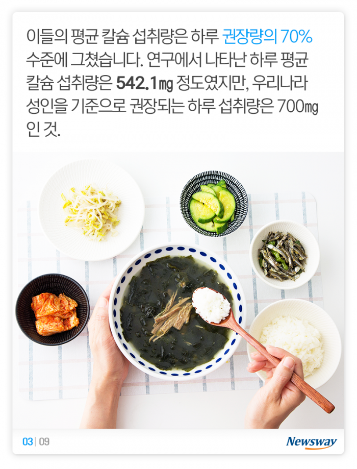 영양 과잉 시대? ‘이것’은 아직도 30%나 부족하다 기사의 사진