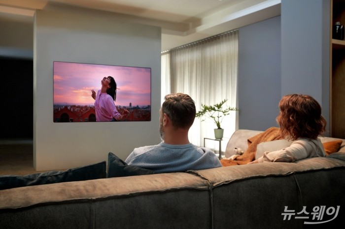 LG 올레드 갤러리 TV 라이프스타일컷. 사진=LG전자 제공