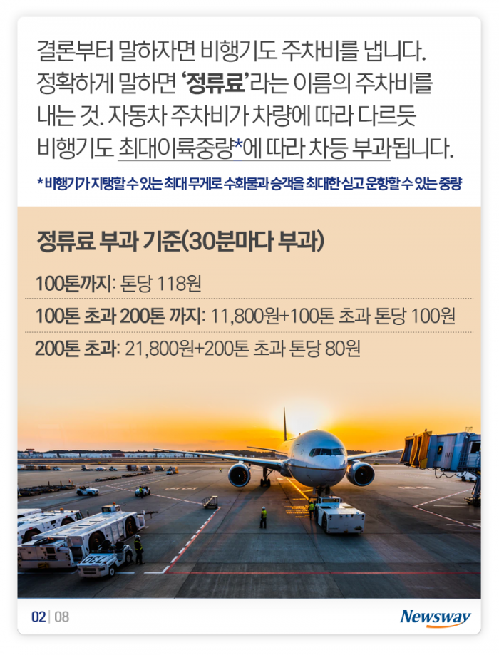 비행기도 주차비를 낼까? 기사의 사진