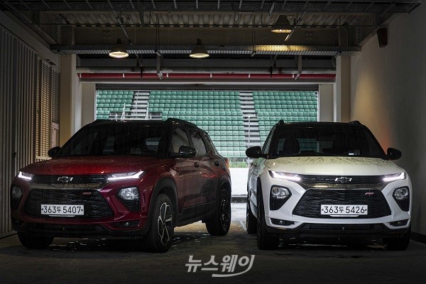 쉐보레 1등 DNA 수혈 받은 소형 SUV 트레일블레이저. 사진=한국모터스포츠기자협회 제공