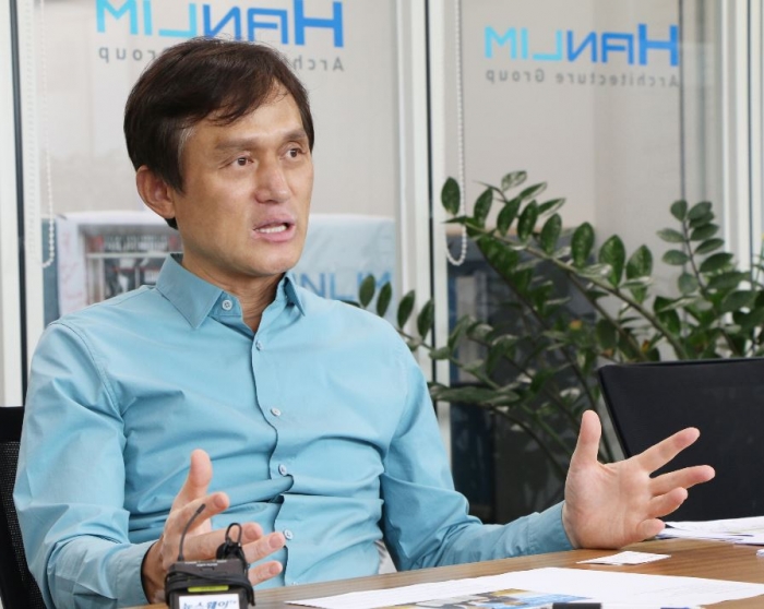박진순 한림건축그룹 회장. 사진=정영혁 한림공간콘텐츠연구소장