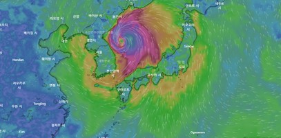 제10호 태풍 ‘하이선’ 한반도 영향줄까
