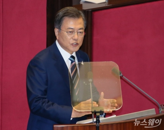 문재인 대통령. 사진=이수길 기자 leo2004@newsway.co.kr