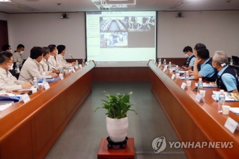 현대자동차 노사. 사진=연합뉴스(현대차 노조 제공)