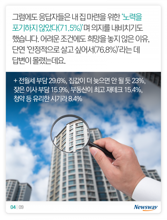 “이번 생에는 불가능” vs “6억만 더 모으면” 기사의 사진