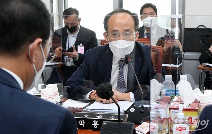 예산결산특별위원회 소위원회 추경호 국민의힘 의원. 사진=이수길 기자 leo2004@newsway.co.kr