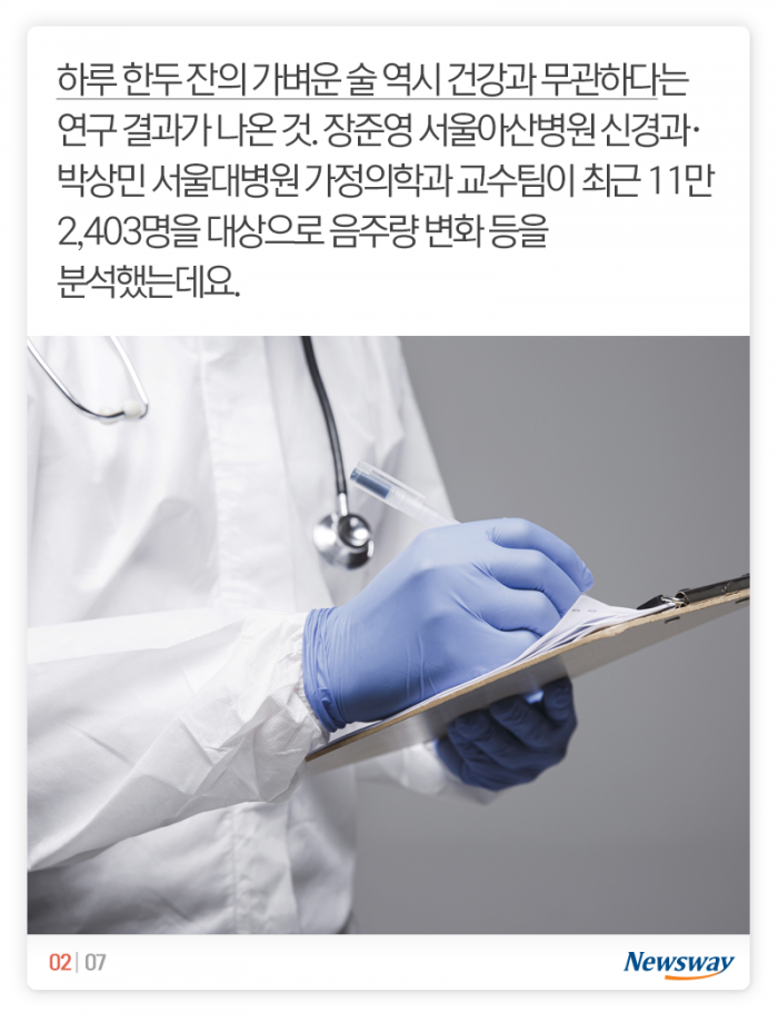 술, 하루 한두 잔은 정말 몸에 좋을까 기사의 사진