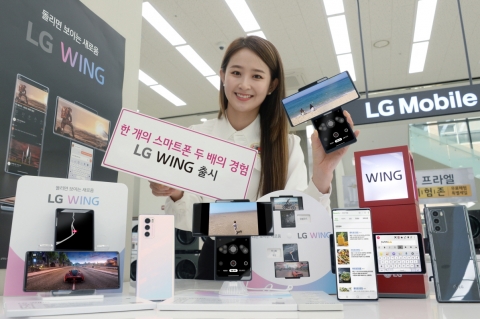 LG 윙, 6일 국내 출시···15일엔 美 시장 공략