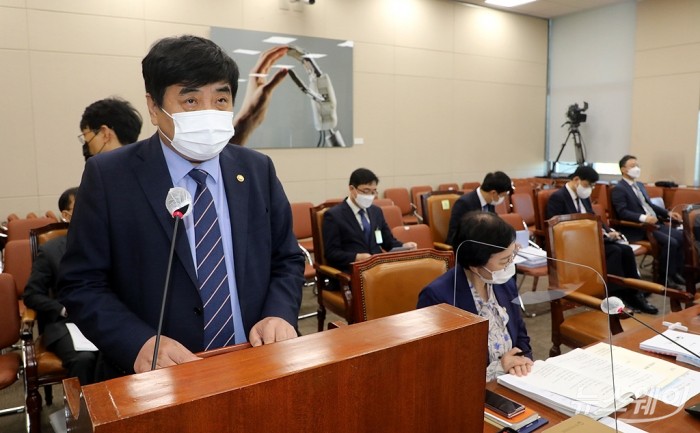 국정감사-과학기술정보방송통신위원회 방송통신위원회. 사진=이수길 기자 leo2004@newsway.co.kr
