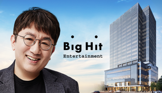 방시혁, 지분가치 3조2000억원···정의선 회장 제치고 주식부자 8위 기사의 사진