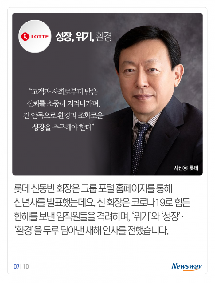 코로나가 바꾼 신년사···올해는 경쟁 대신 ‘○○’ 기사의 사진