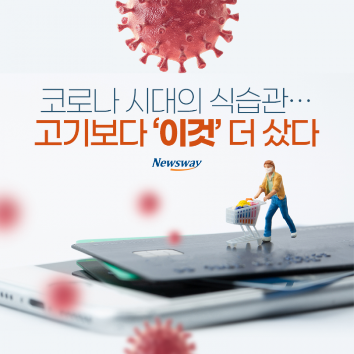 코로나 시대의 식습관···고기보다 ‘이것’ 더 샀다 기사의 사진