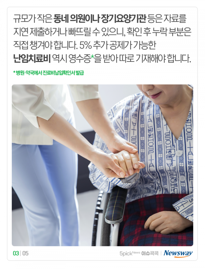 안 챙기면 못 돌려받는 의료비들 기사의 사진