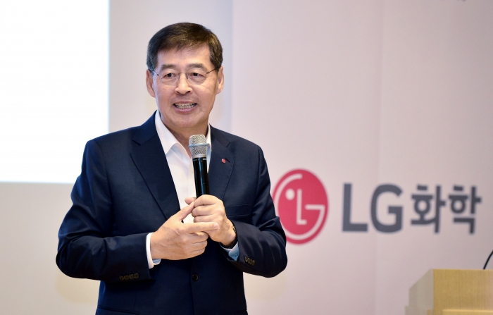 신학철 LG화학 부회장. 사진=LG화학 제공