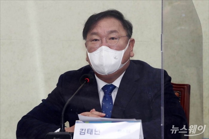 김태년 더불어민주당 원내대표. 사진=이수길 기자 leo2004@newsway.co.kr