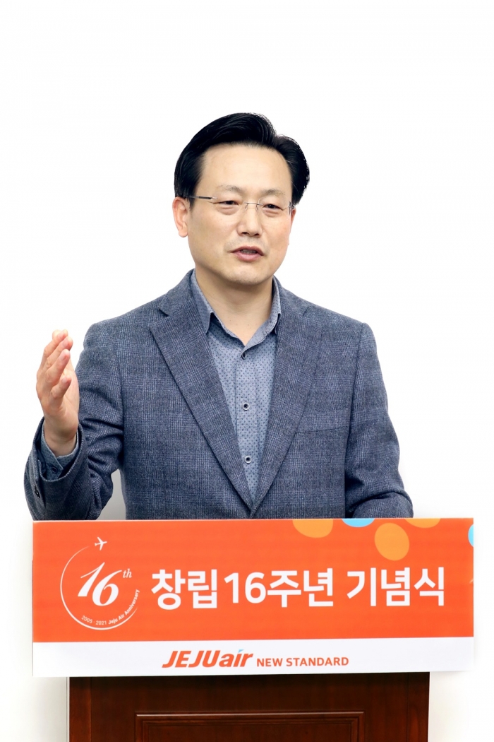 김이배 제주항공 대표이사. 사진=제주항공 제공