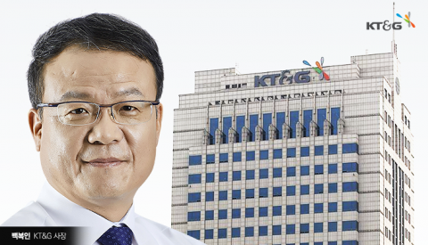 백복인 KT&amp;G 사장, 용퇴 의사 표명···"새 리더십 필요"