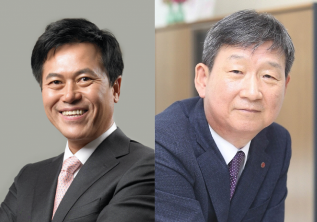 박정호 SK텔레콤 사장(왼쪽)과 황현식 LG유플러스 사장(오른쪽). 사진=각사 제공
