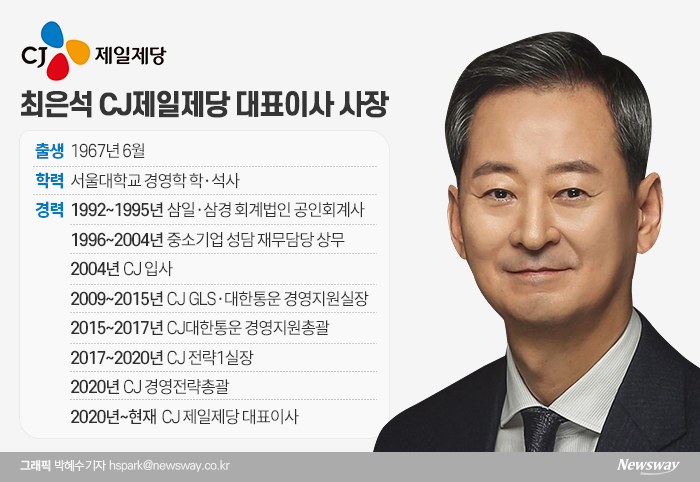 재무·전략 겸비한 최은석 CJ제일제당 사장 기사의 사진