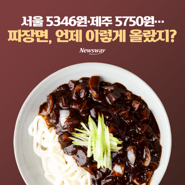 짜장면, 언제 이렇게 올랐지? 기사의 사진