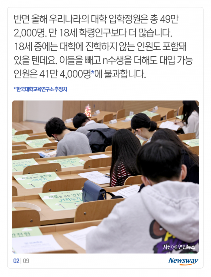 우리 대학 입학하면 2억원 드립니다 기사의 사진